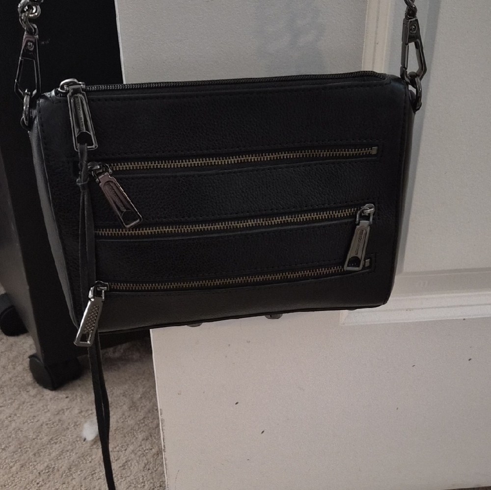 Mini 5 Zip Crossbody With Zipper Details - Picture 3 of 15